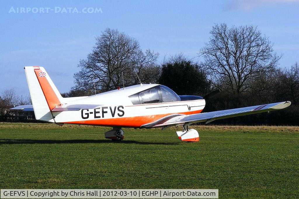 G-EFVS, 1971 Wassmer WA-52 Europa C/N 22, at Popham Airfield, Hampshire