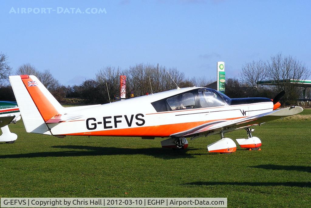 G-EFVS, 1971 Wassmer WA-52 Europa C/N 22, at Popham Airfield, Hampshire