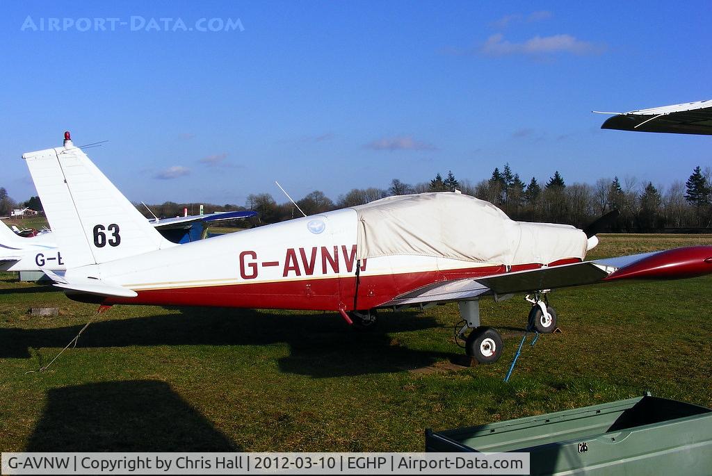 G-AVNW, 1967 Piper PA-28-180 Cherokee C/N 28-4210, at Popham Airfield, Hampshire
