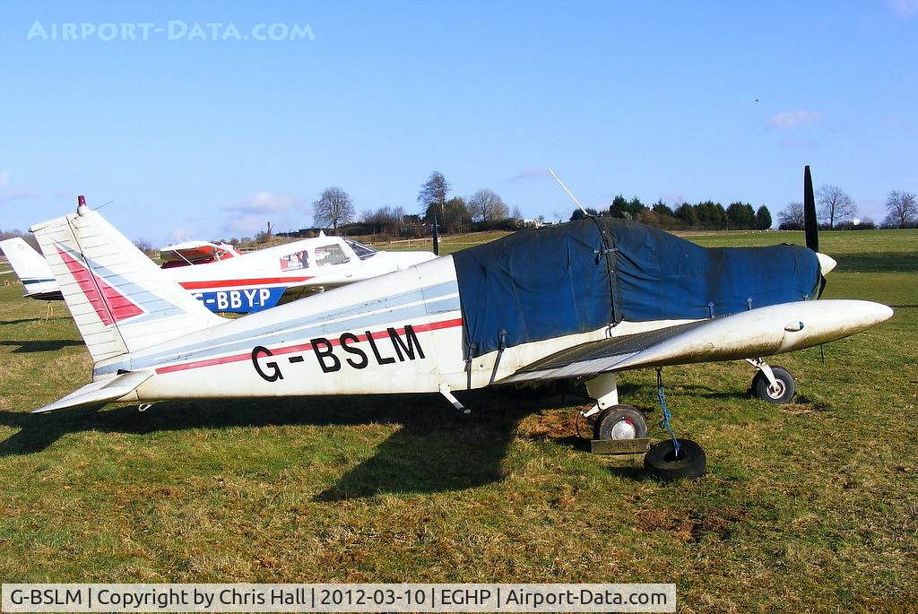 G-BSLM, 1962 Piper PA-28-160 Cherokee Cherokee C/N 28-308, at Popham Airfield, Hampshire