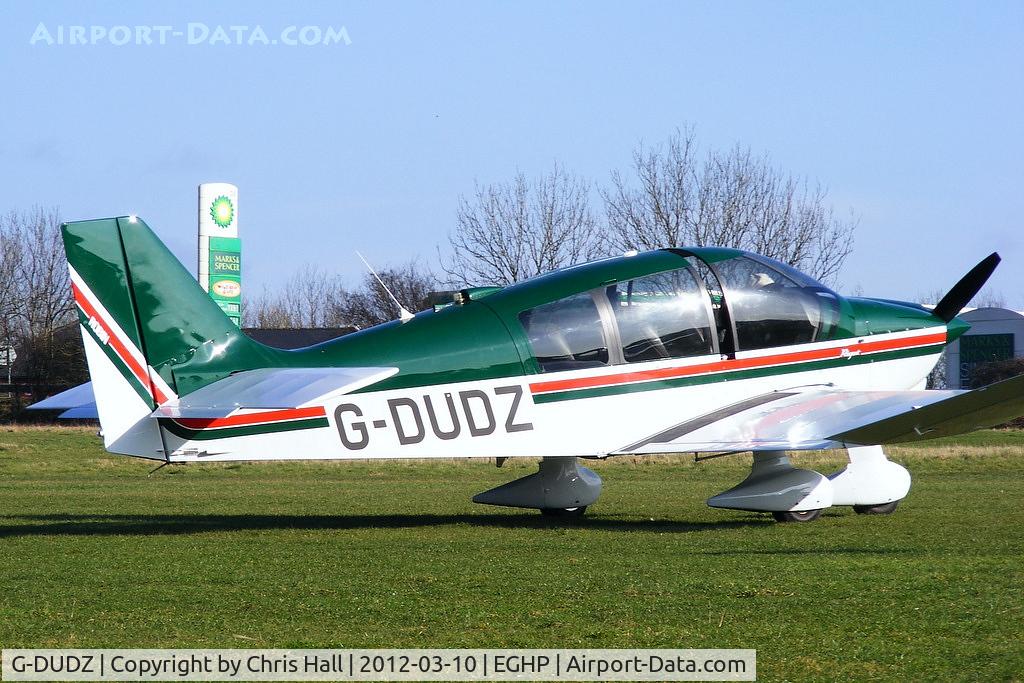 G-DUDZ, 1997 Robin DR-400-180 Regent Regent C/N 2367, at Popham Airfield, Hampshire