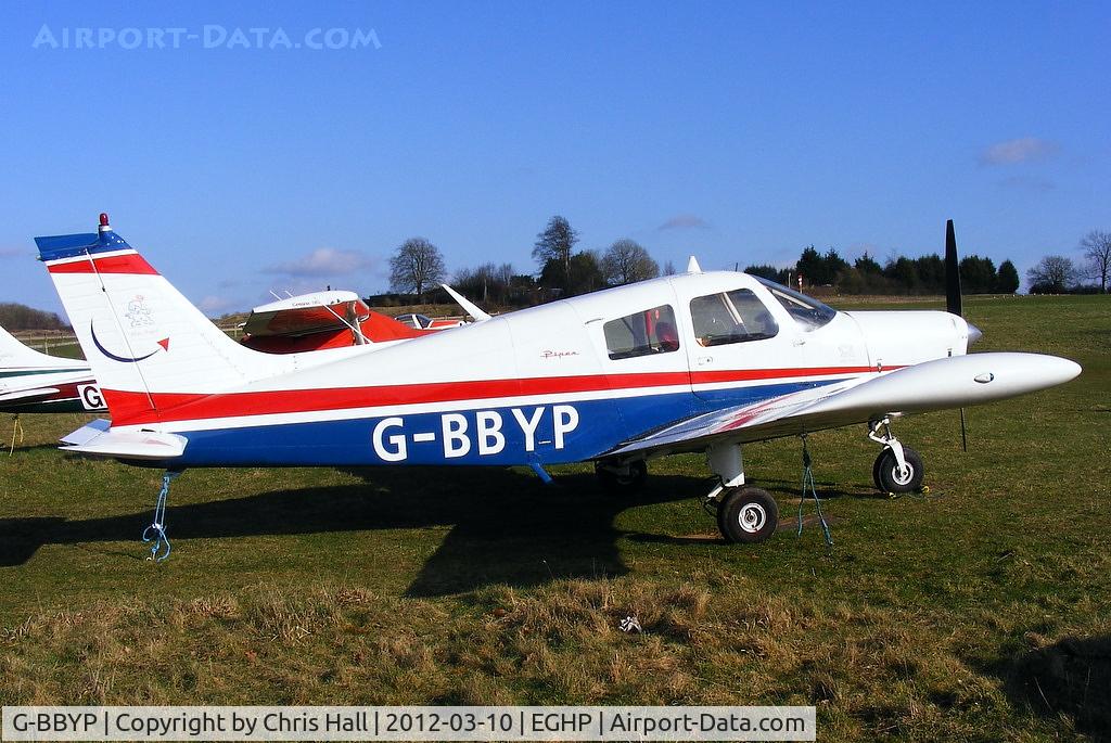 G-BBYP, 1974 Piper PA-28-140 Cherokee Cruiser C/N 28-7425158, at Popham Airfield, Hampshire