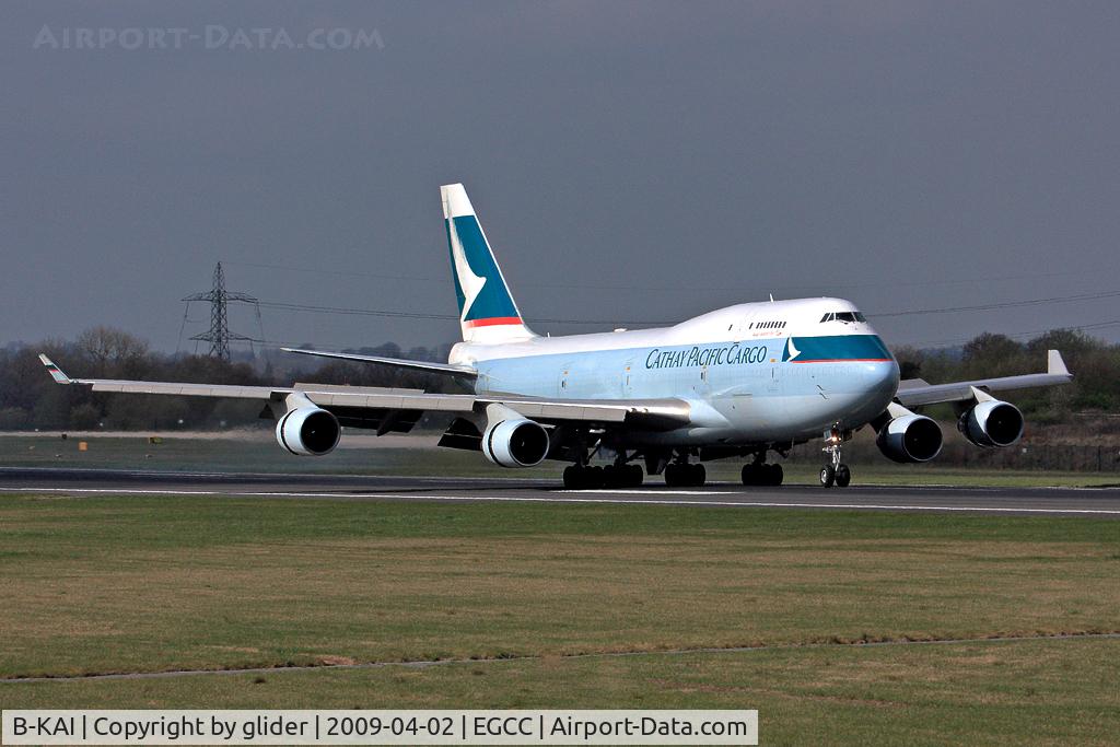B-KAI, 1994 Boeing 747-412 C/N 27217, Cathay's 747 Freighter arriving from Hong Kong