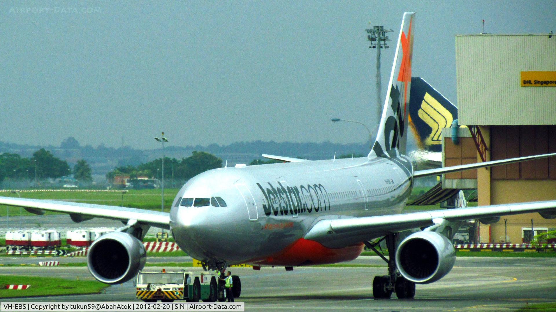 VH-EBS, 2011 Airbus A330-202 C/N 1258, Jetstar Airways