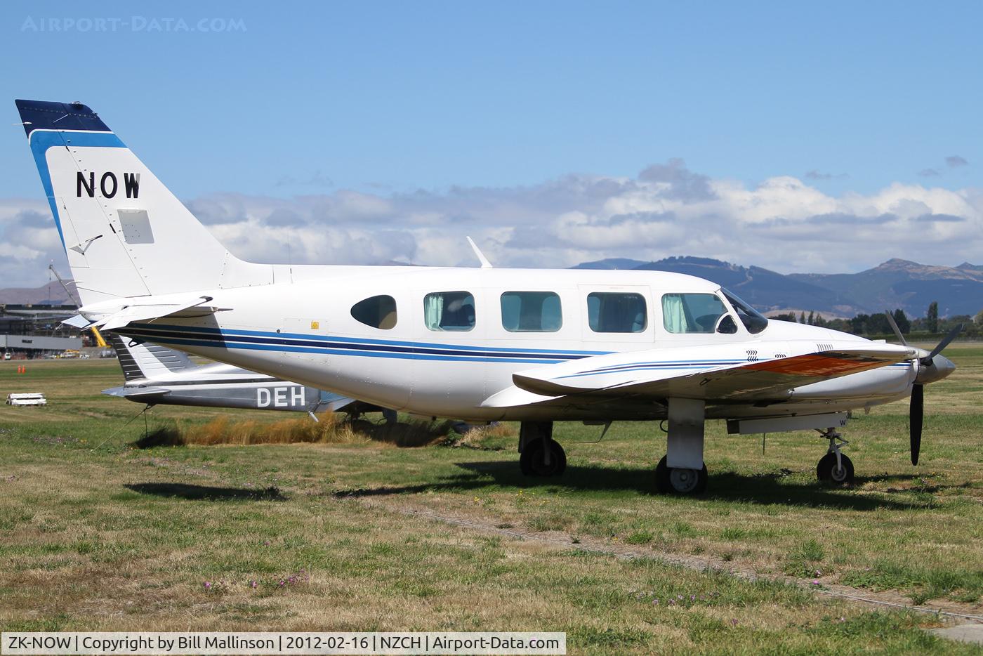 ZK-NOW, 1979 Piper PA-31-325 Navajo C/R C/N 31-7912032, parked up