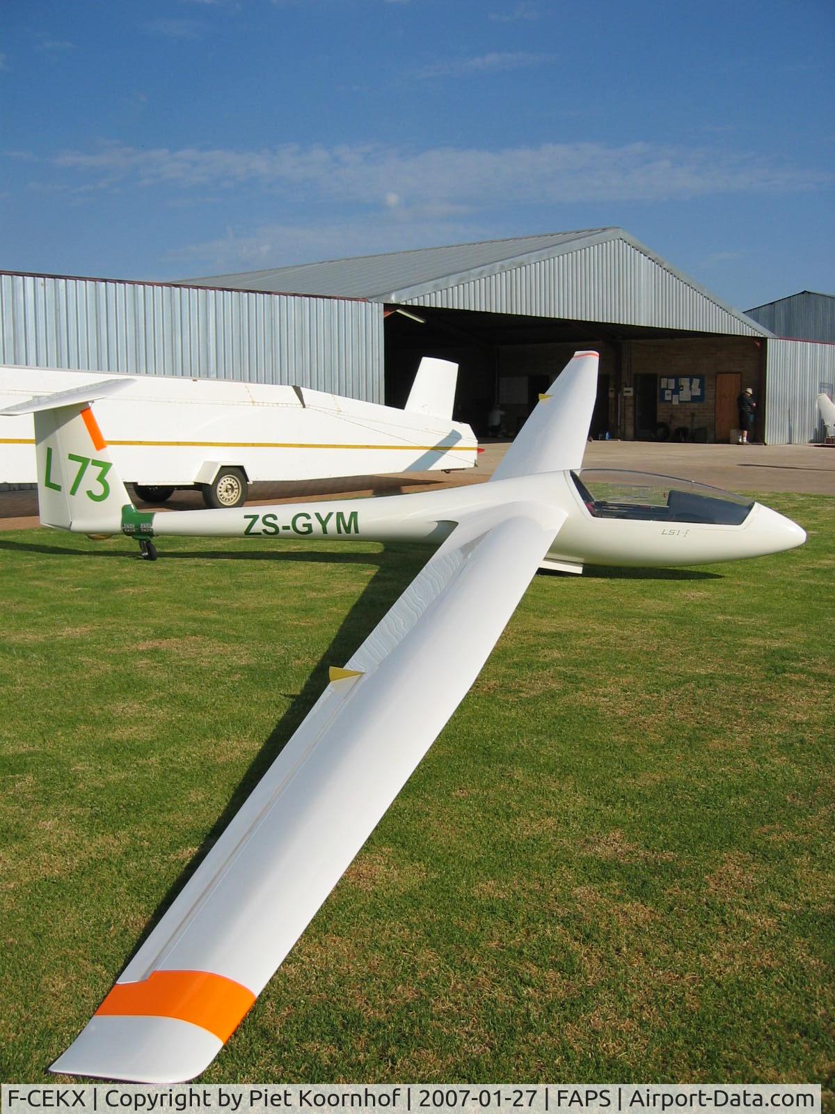 F-CEKX, Rolladen-Schneider LS-1f C/N 440, formerly F-CEKX, now ZS-GYM in South Africa, flies like a dream