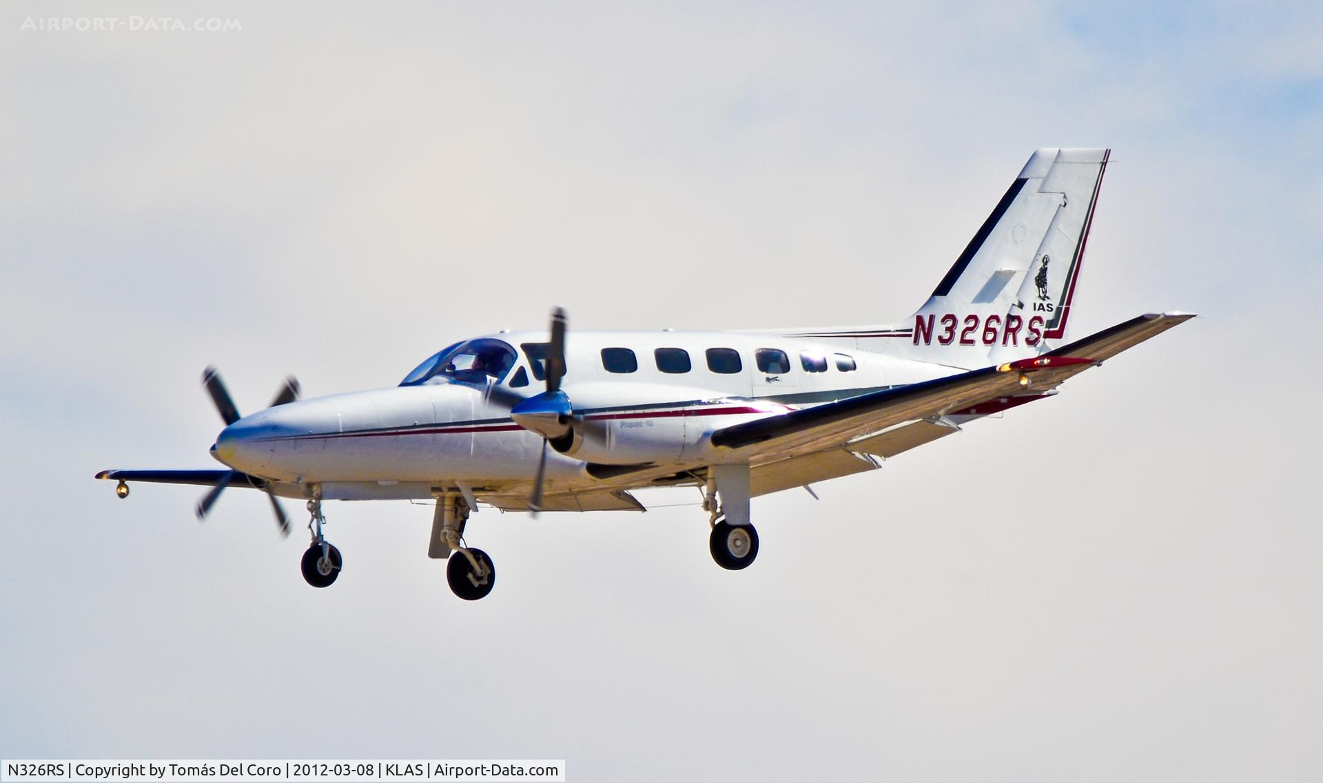 N326RS, 1983 Cessna 441 Conquest II C/N 441-0326, N326RS 1983 Cessna 441Conquest II C/N 441-0326 - Ias Air

- Las Vegas - McCarran International (LAS / KLAS)
USA - Nevada, March 8, 2012
Photo: Tomás Del Coro