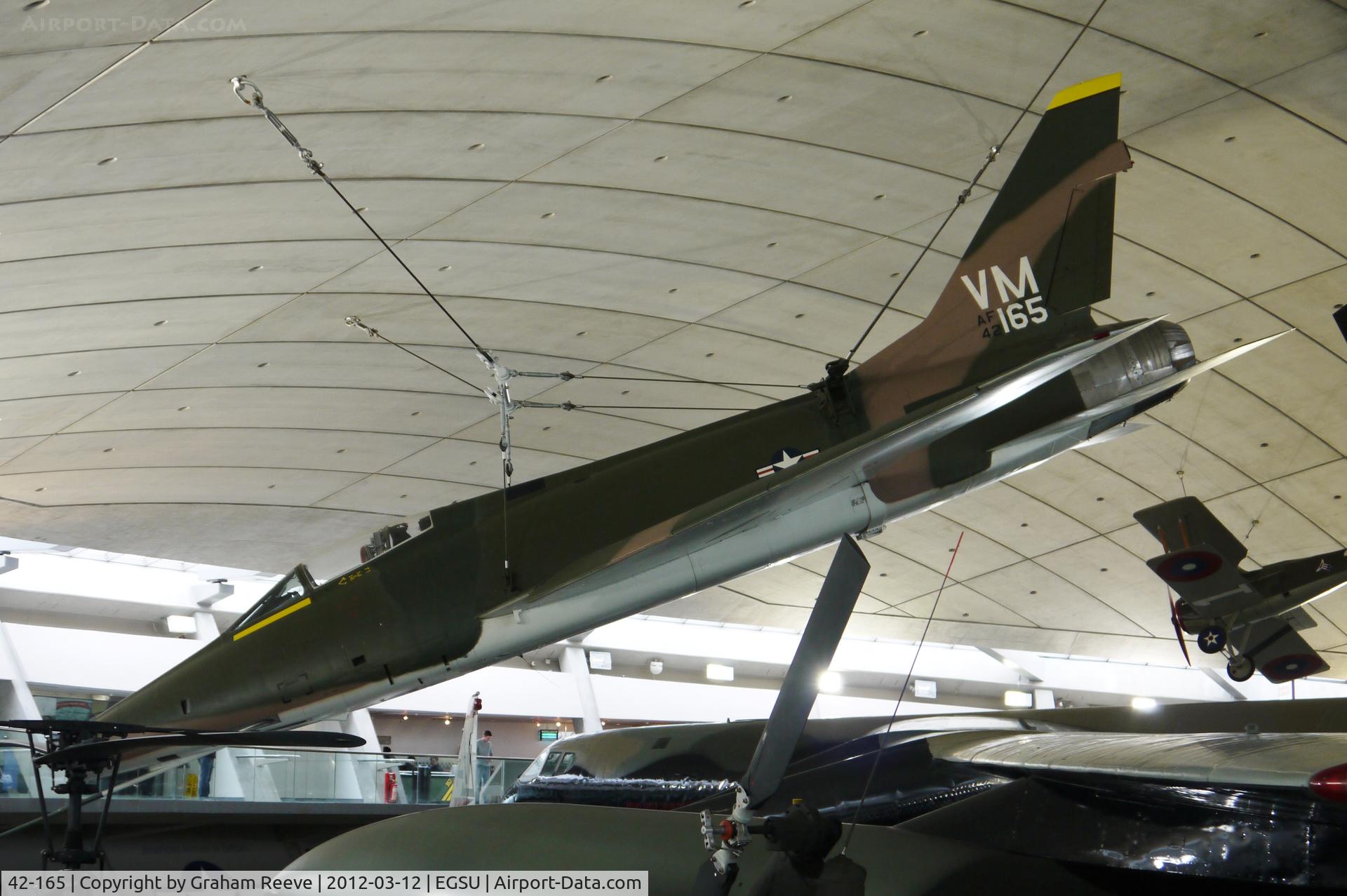 42-165, 1954 North American F-100D-10-NA Super Sabre C/N 223-45, On display.