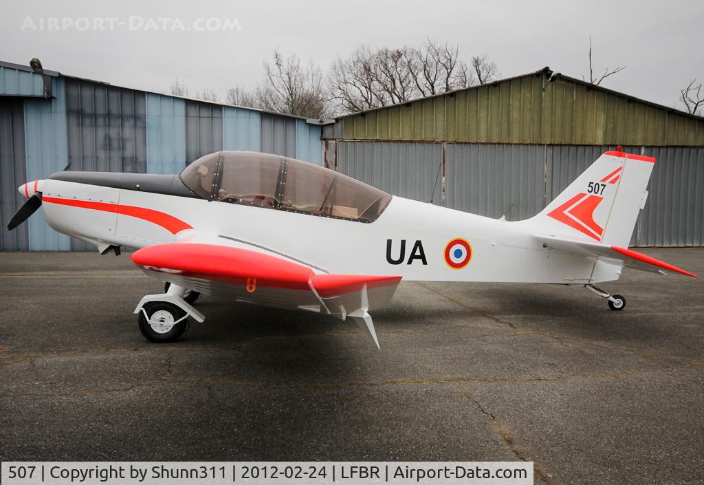 507, 1968 Jodel D-140R Abeille C/N 507, Parked outside after major overhaul...