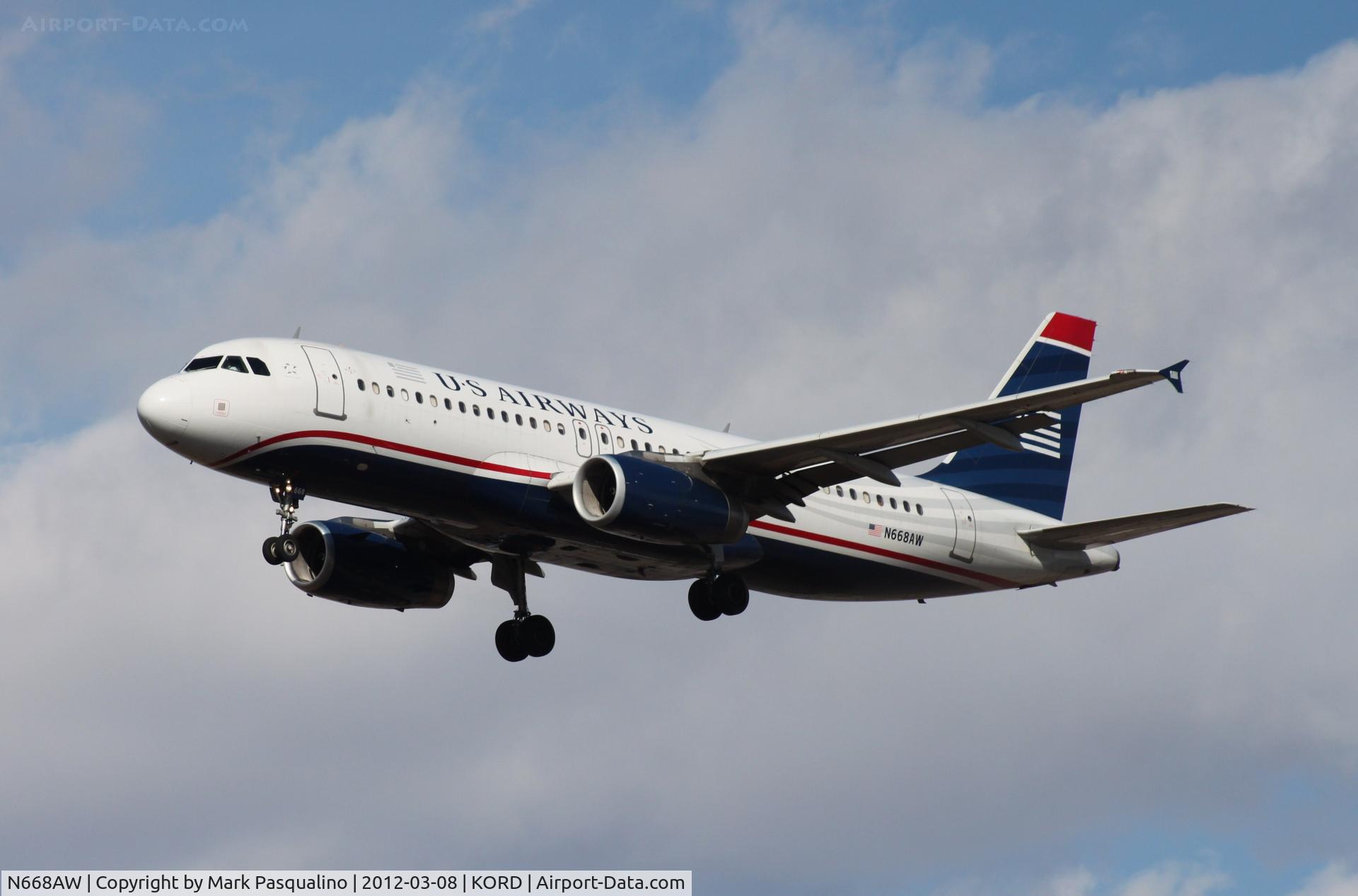 N668AW, 2002 Airbus A320-232 C/N 1764, Airbus A320