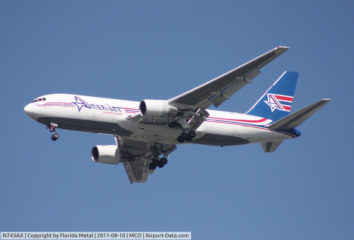 N743AX, 1982 Boeing 767-232 C/N 22218, Amerijet 767