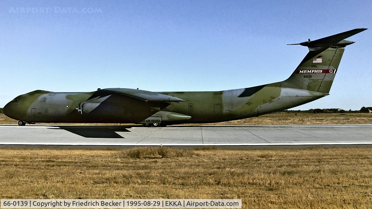 66-0139, 1966 Lockheed C-141B Starlifter C/N 300-6165, taxying to the active