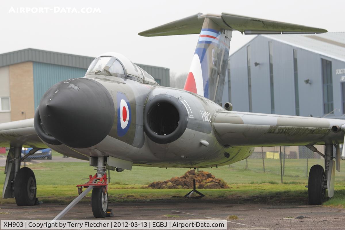 XH903, Gloster Javelin FAW.9 C/N Not found XH903, With Jet Age Museum at Glocestershire Airport