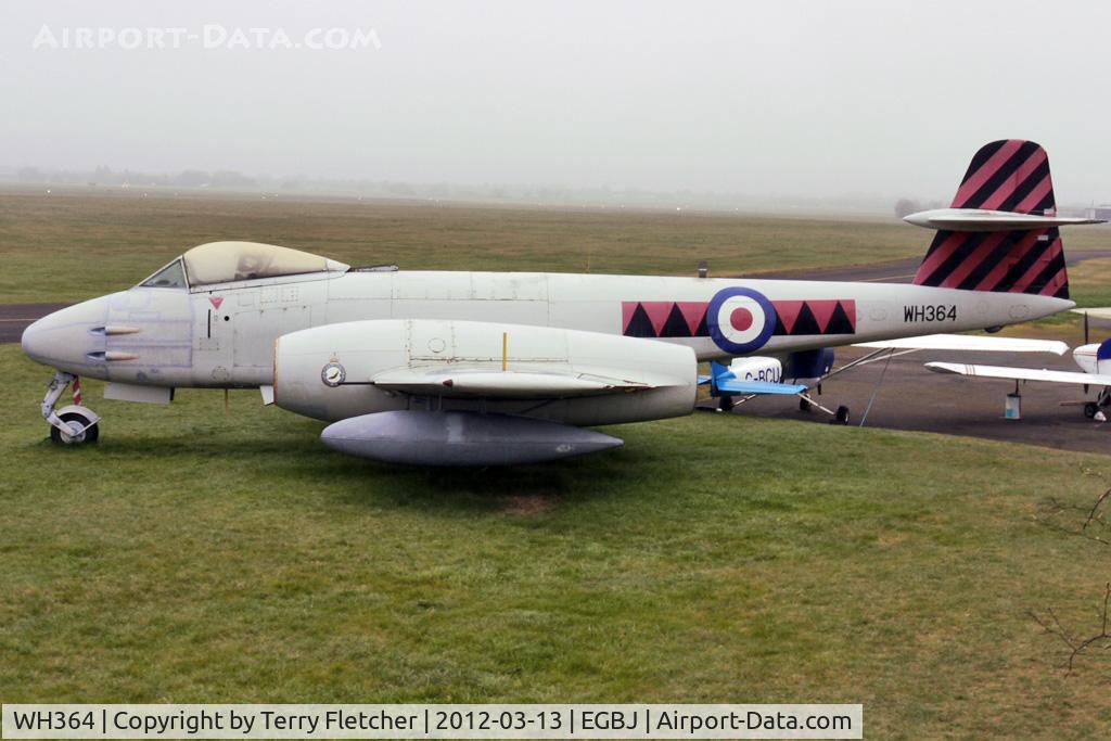 WH364, Gloster Meteor F.8 C/N Not found WH364, With Jet Age Museum at Glocestershire Airport