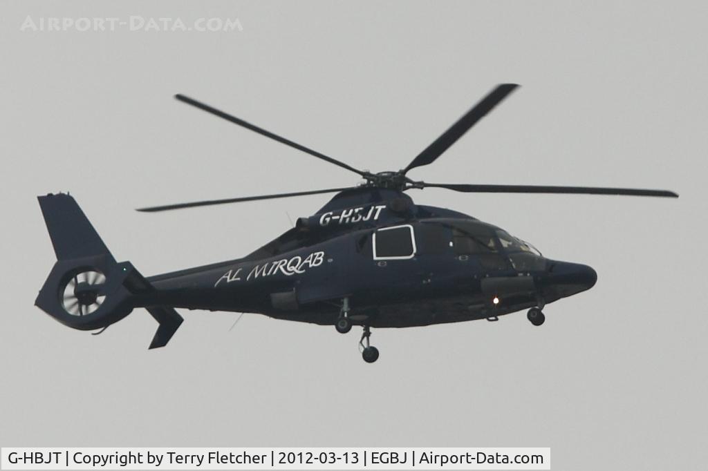 G-HBJT, 2008 Eurocopter EC-155B-1 C/N 6807, En route to Cheltenham Racecourse