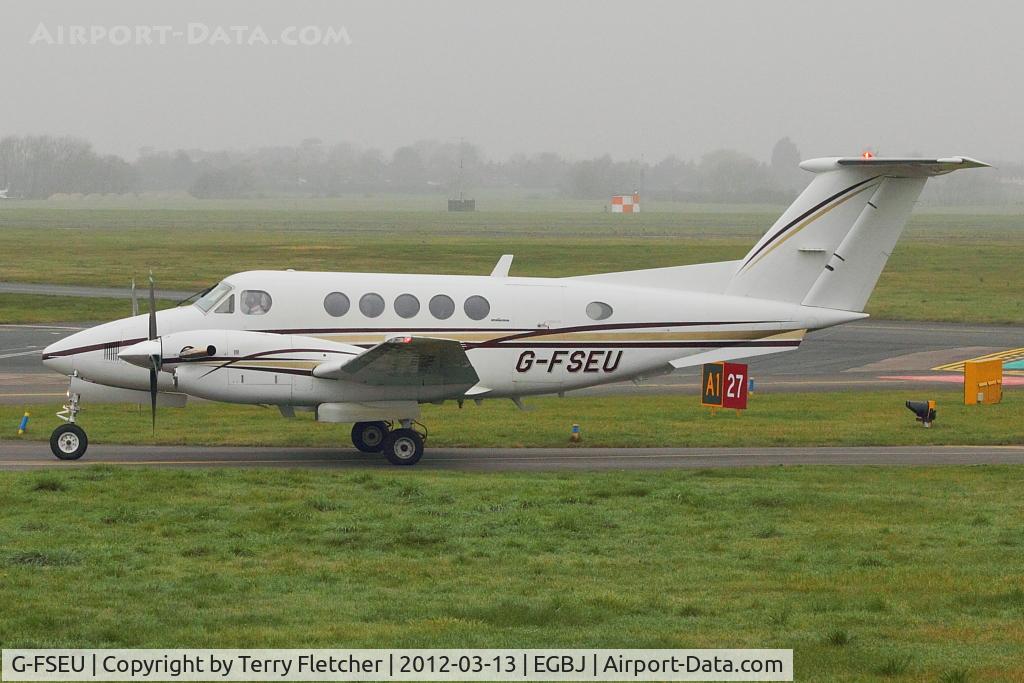 G-FSEU, 1978 Beech B200 Super King Air King Air C/N BB-331, At Gloucestershire Airport