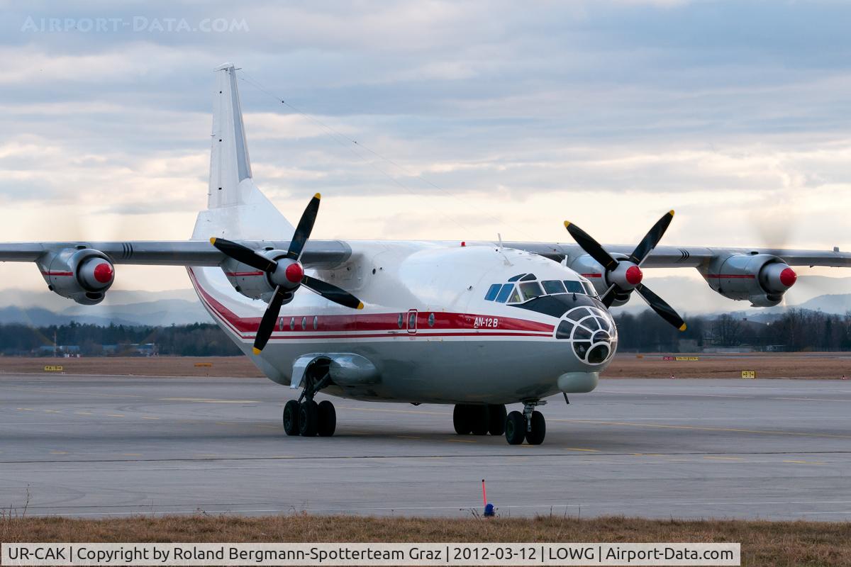 UR-CAK, 1993 Antonov An-12BP C/N 6343707, Antonov An-12BP