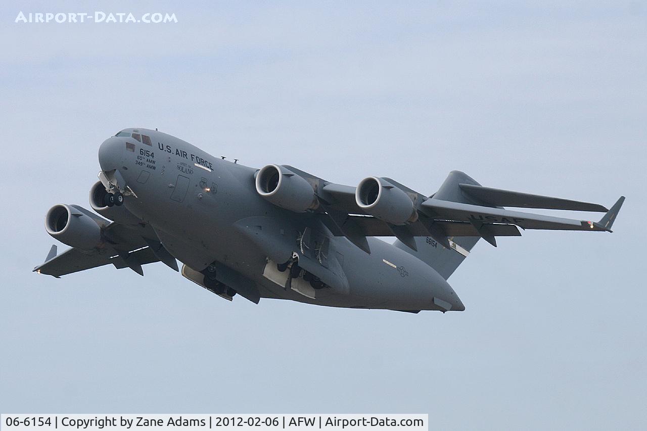 06-6154, 2006 Boeing C-17A Globemaster III C/N P-154, At Alliance Airport - Fort Worth, TX
