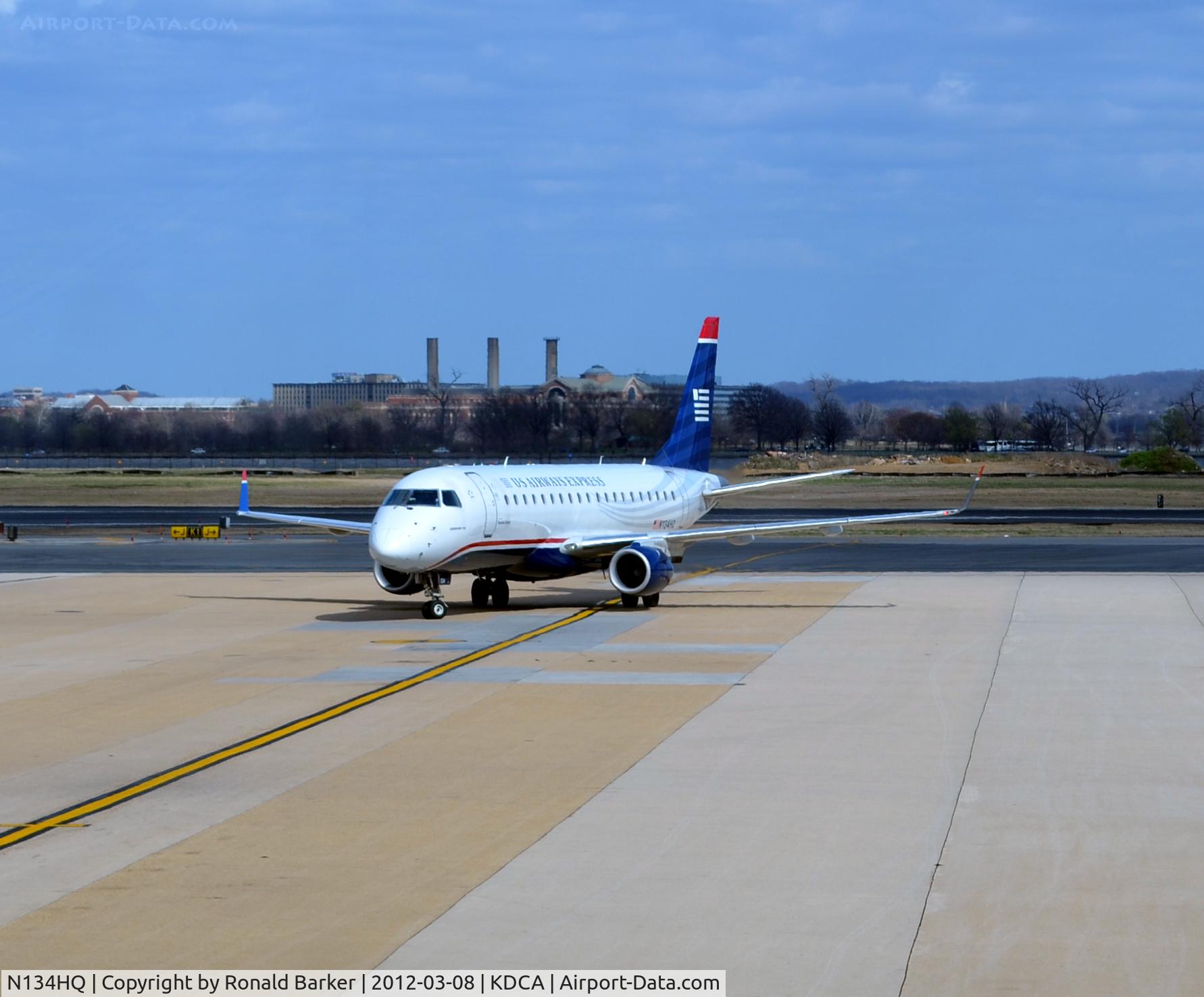 N134HQ, 2008 Embraer 175LR (ERJ-170-200LR) C/N 17000220, DCA, VA