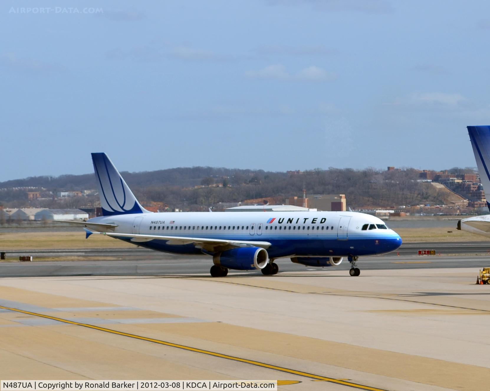 N487UA, 2002 Airbus A320-232 C/N 1669, DCA, VA