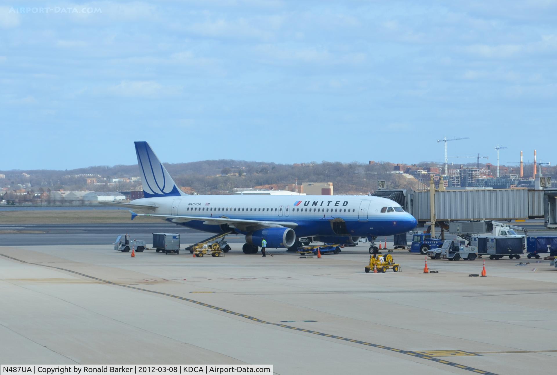 N487UA, 2002 Airbus A320-232 C/N 1669, DCA, VA