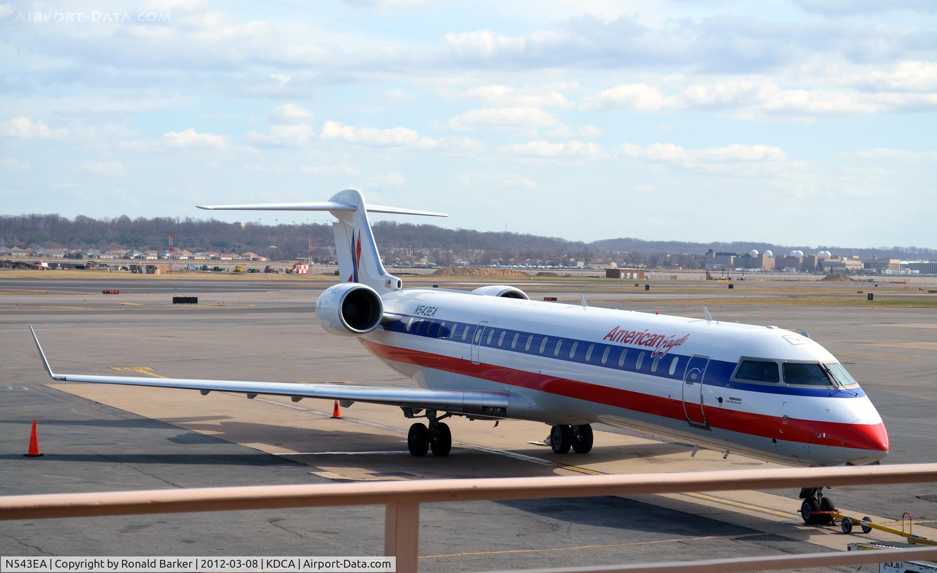 N543EA, 2011 Bombardier CRJ-700 (CL-600-2C10) Regional Jet C/N 10323, DCA, VA