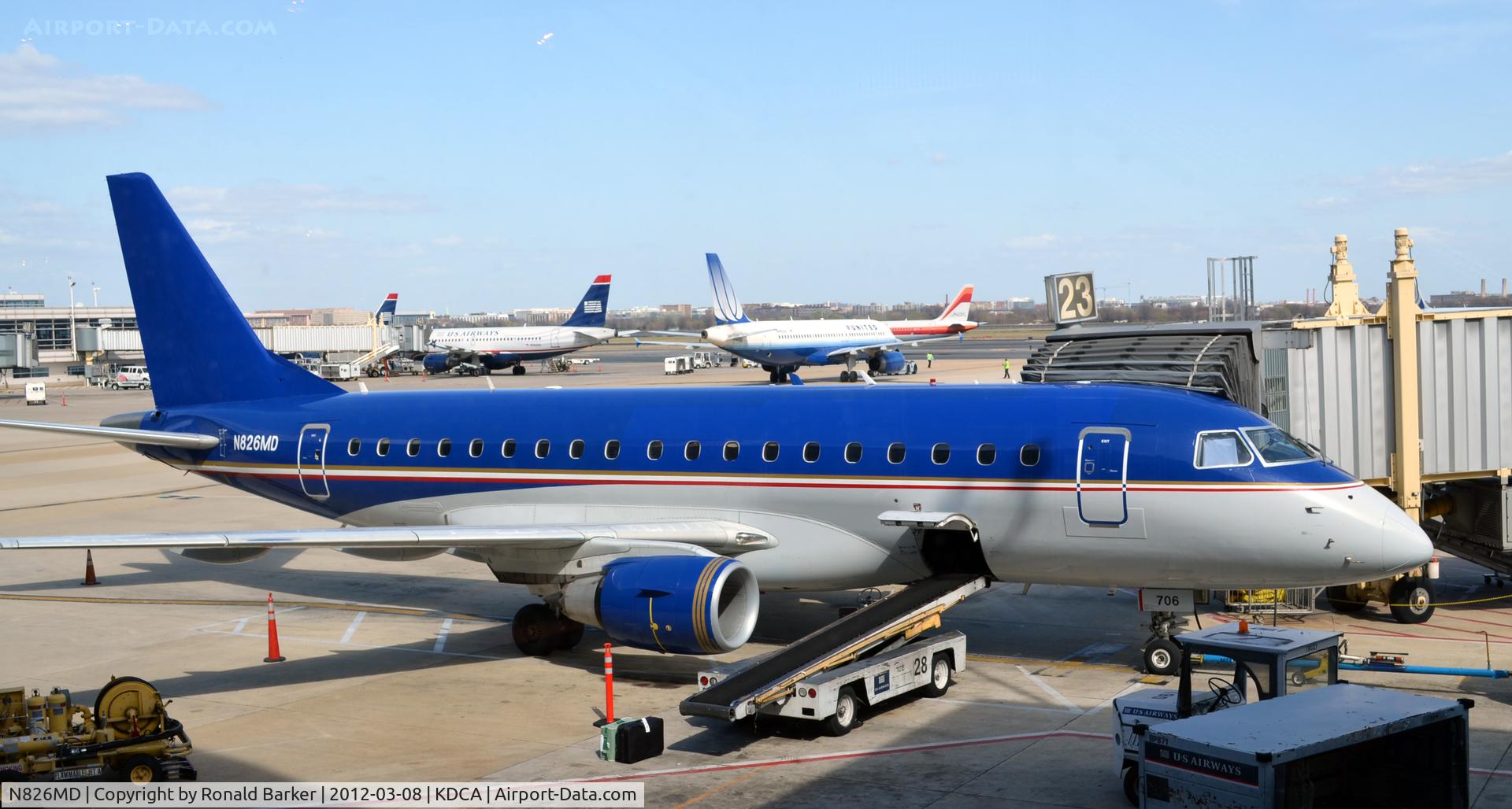 N826MD, 2005 Embraer 170SU (ERJ-170-100SU) C/N 17000046, DCA, VA