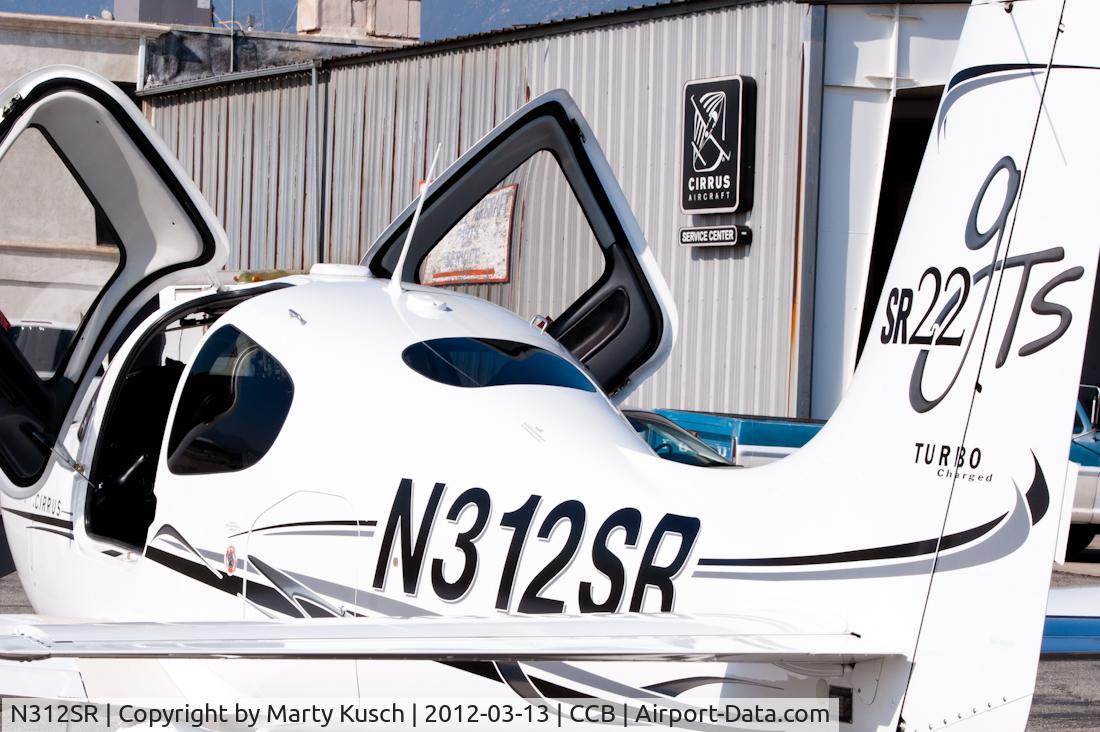 N312SR, 2007 Cirrus SR22 GTS Turbo C/N 2427, Parked at Foothill Aircraft.