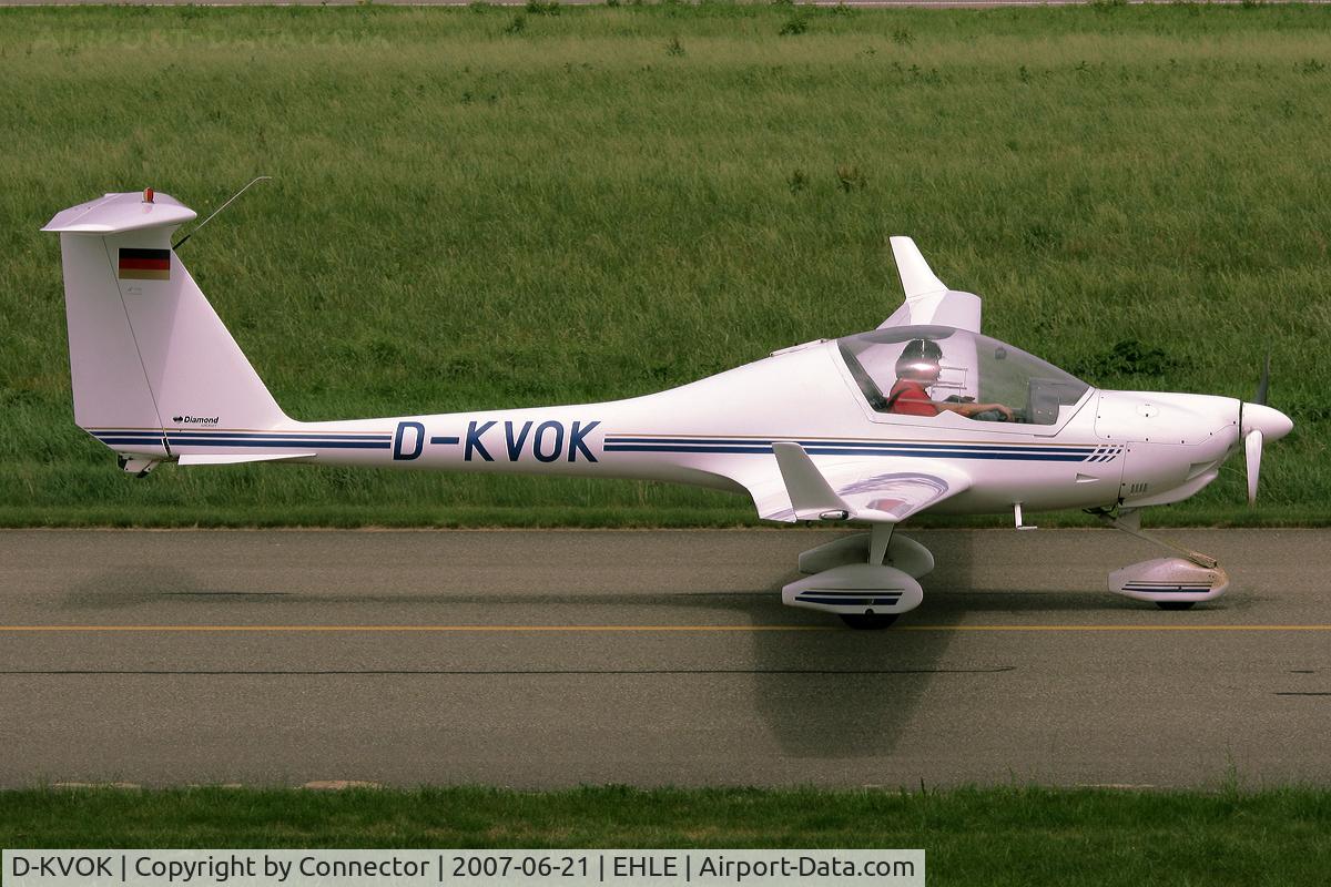 D-KVOK, Diamond HK-36TT Super Dimona C/N 36566, No description.