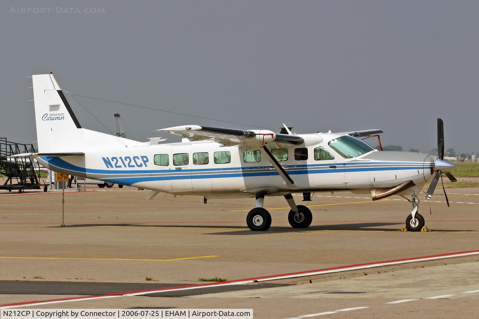 N212CP, 1997 Cessna 208B Grand Caravan C/N 208B0531, Waiting at Amsterdam.