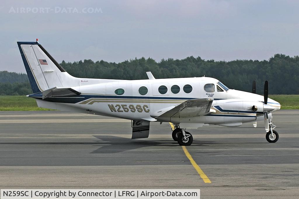 N259SC, 1973 Beech E90 King Air C/N LW-17, No description.