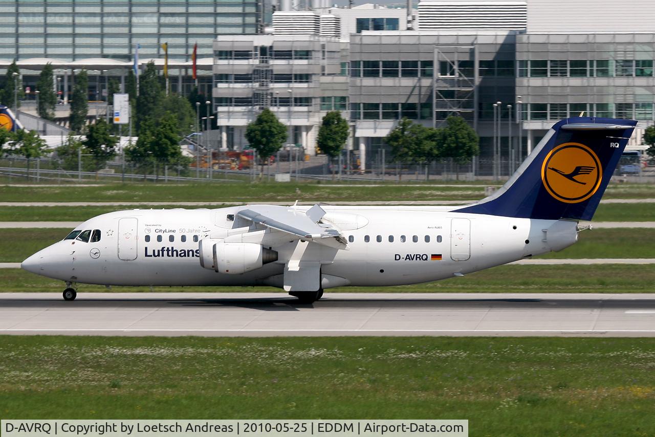 D-AVRQ, 1997 British Aerospace Avro 146-RJ85 C/N E.2304, DLH Avro