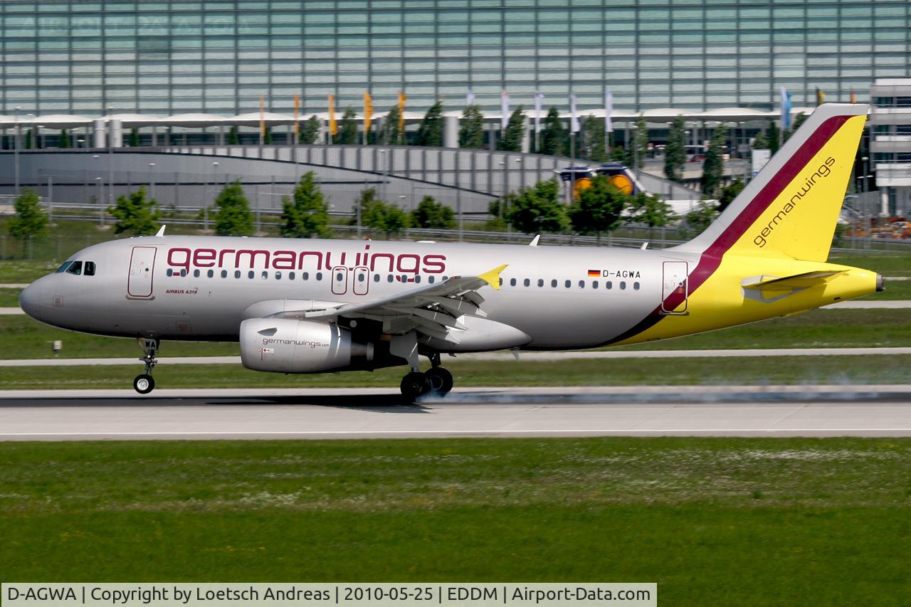 D-AGWA, 2006 Airbus A319-132 C/N 2813, Germanwings