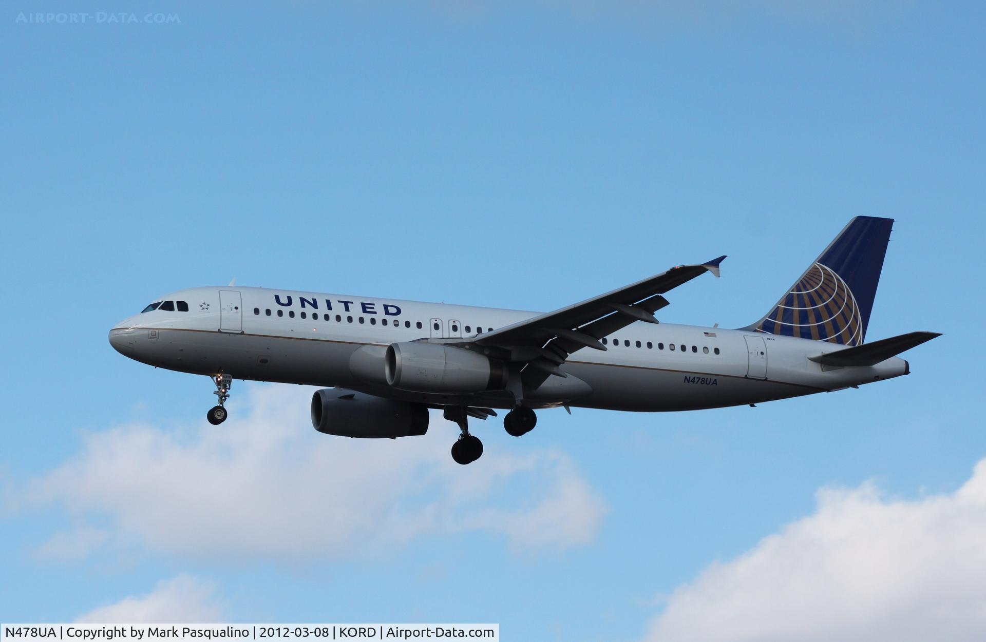 N478UA, 2001 Airbus A320-232 C/N 1533, Airbus A320