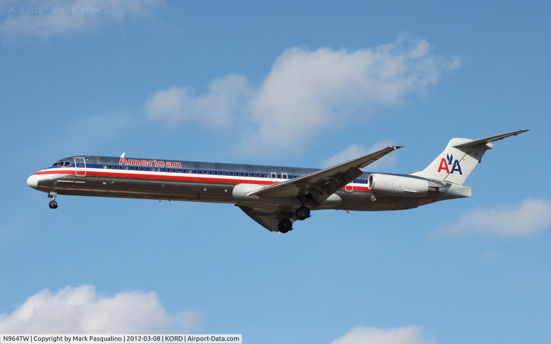N964TW, 1999 McDonnell Douglas MD-83 (DC-9-83) C/N 53614, MD-83