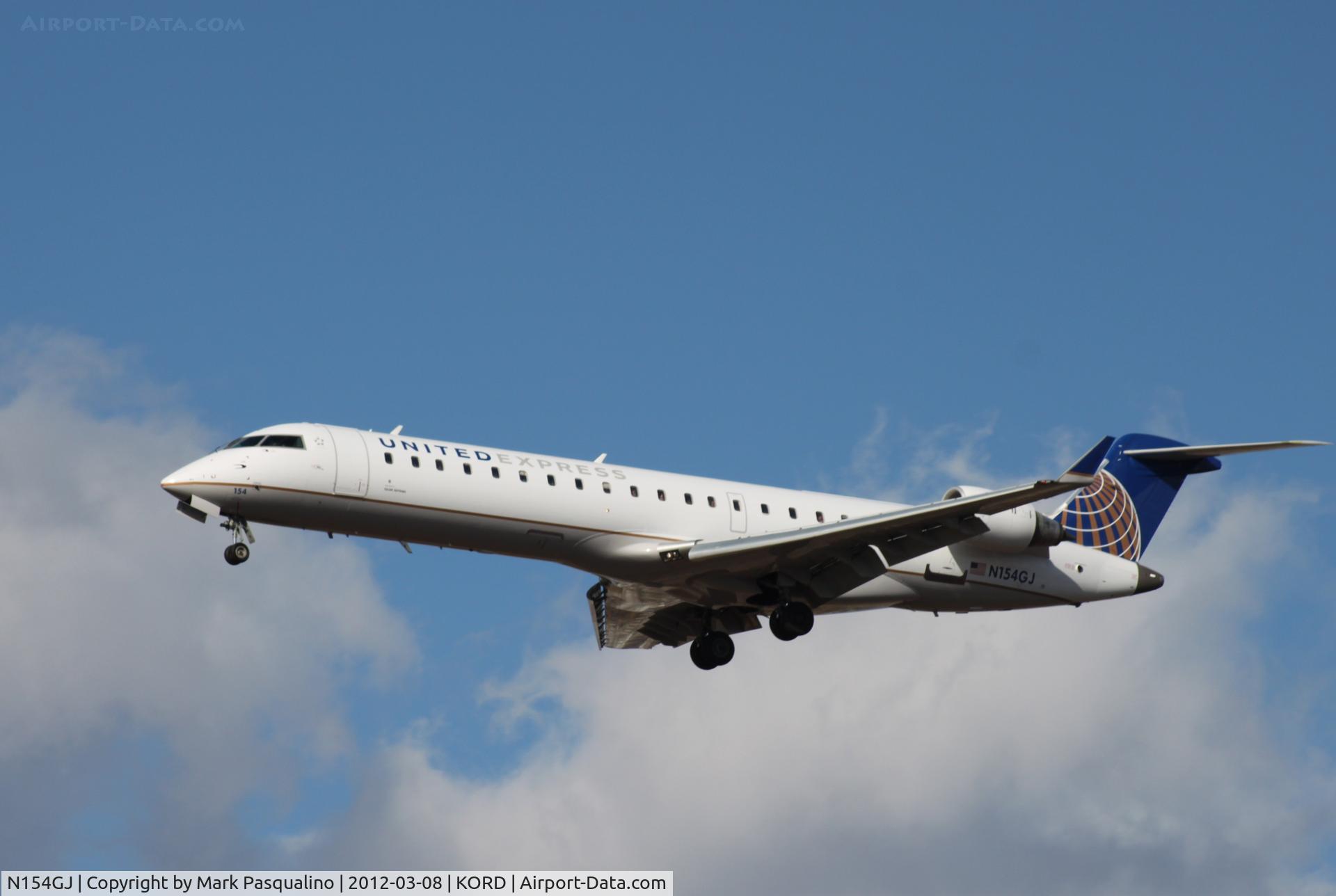 N154GJ, 2005 Bombardier CRJ-702 (CL-600-2C10) Regional Jet C/N 10224, CL-600-2C10