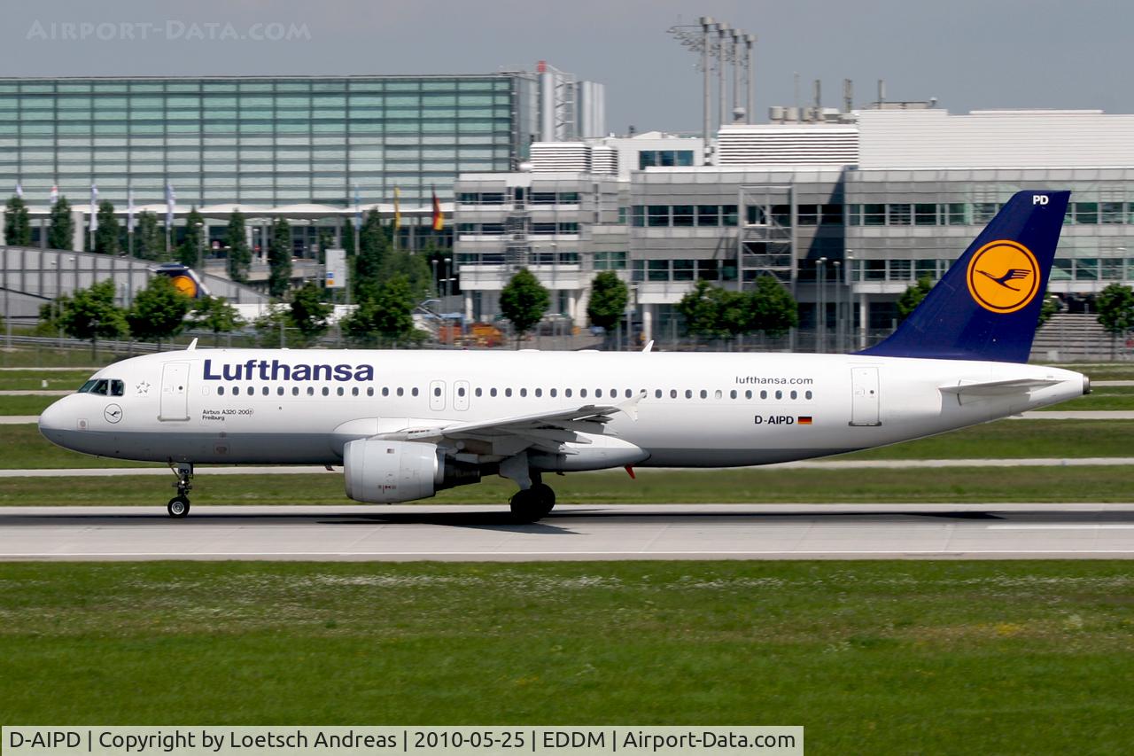 D-AIPD, 1989 Airbus A320-211 C/N 0072, named 
