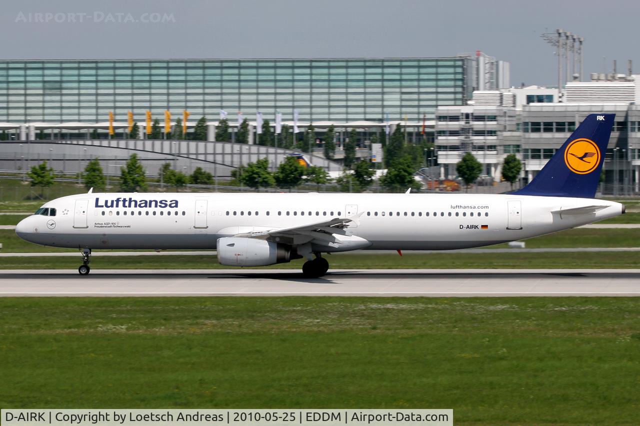 D-AIRK, 1994 Airbus A321-131 C/N 0502, named 