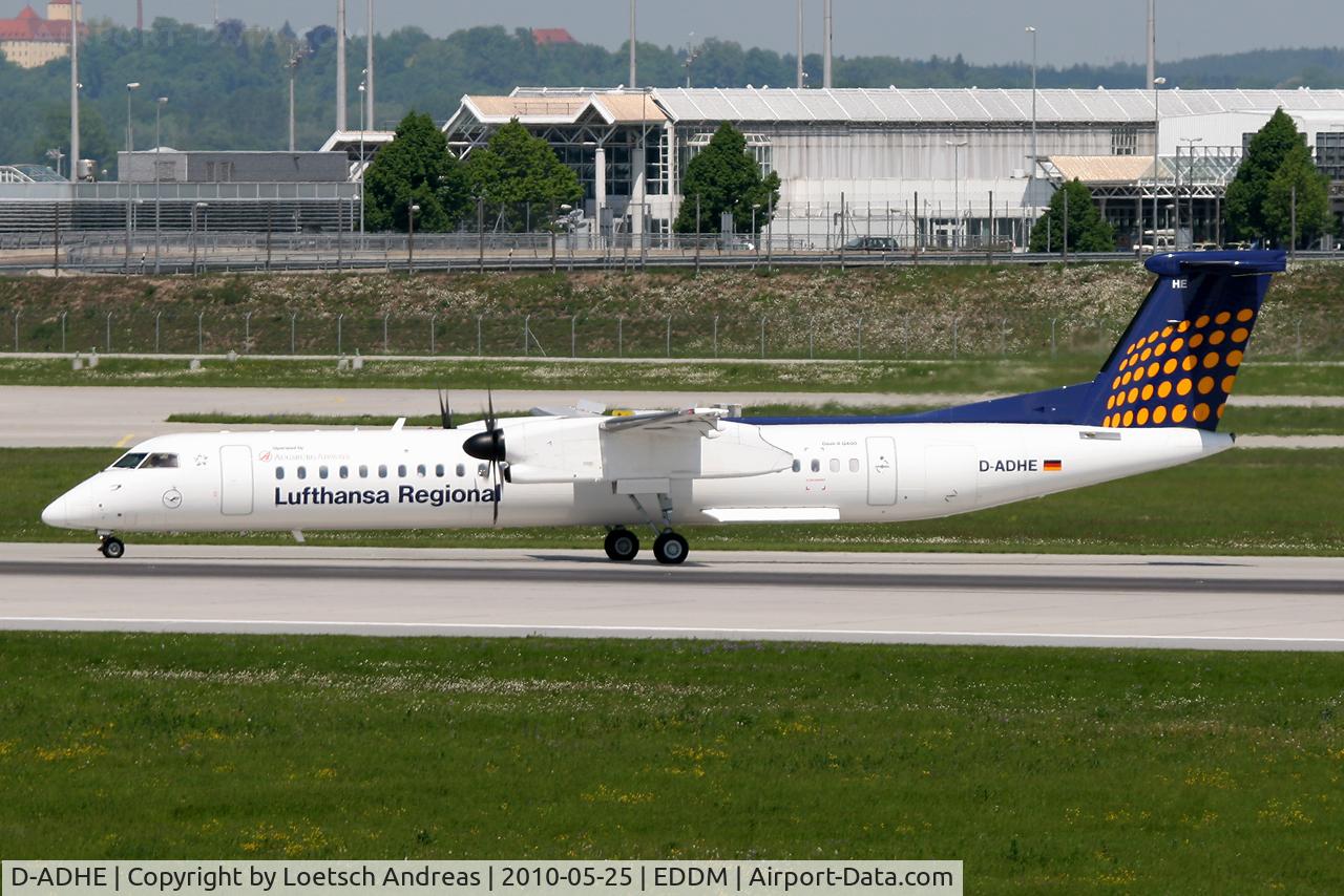 D-ADHE, 2002 De Havilland Canada DHC-8-402Q Dash 8 C/N 4066, DLH Regional / Augsburg Airways