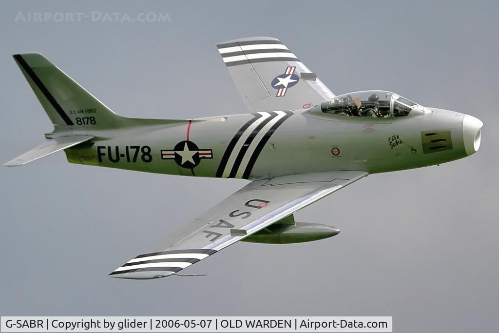 G-SABR, 1948 North American F-86A Sabre C/N 151-083 (151-43547), Great to see at Shuttleworth