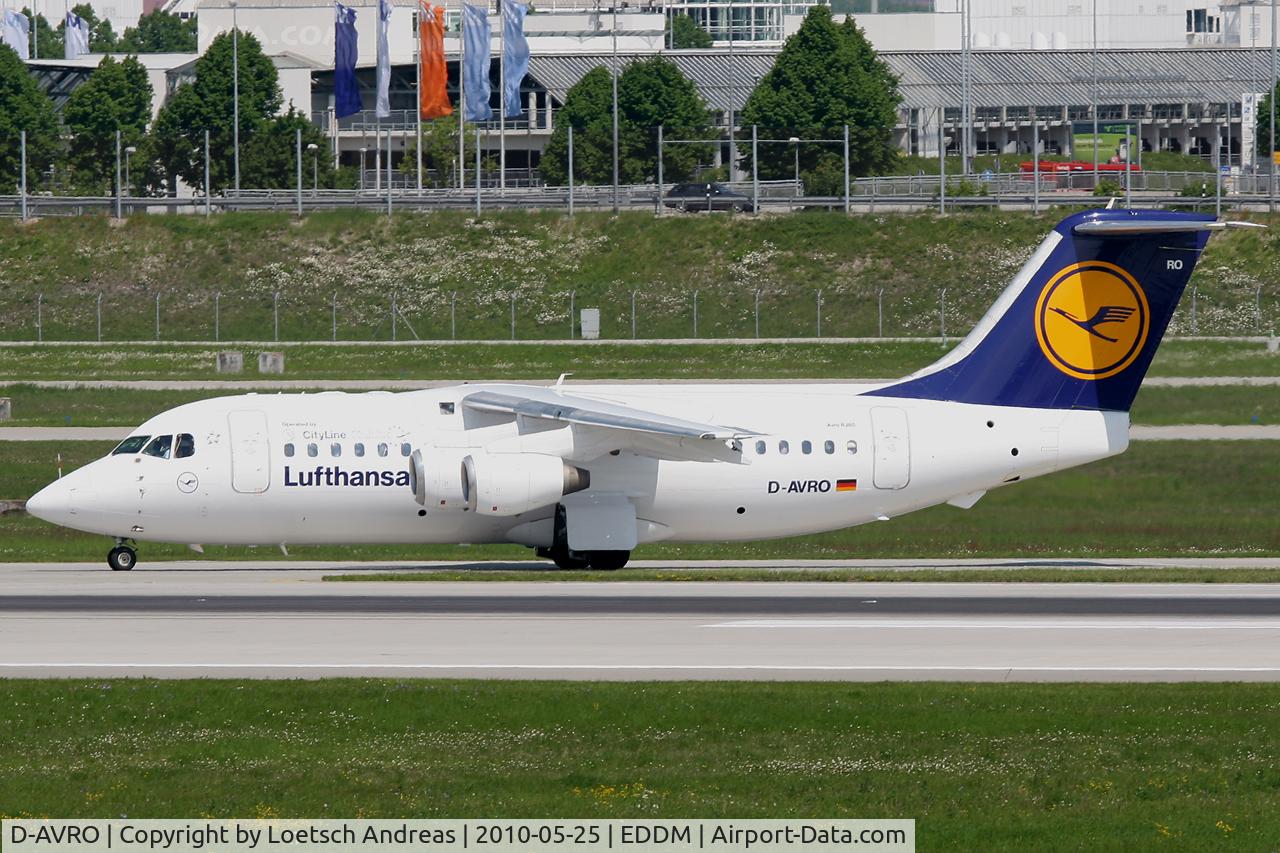 D-AVRO, 1994 British Aerospace Avro 146-RJ85 C/N E.2246, City Line
