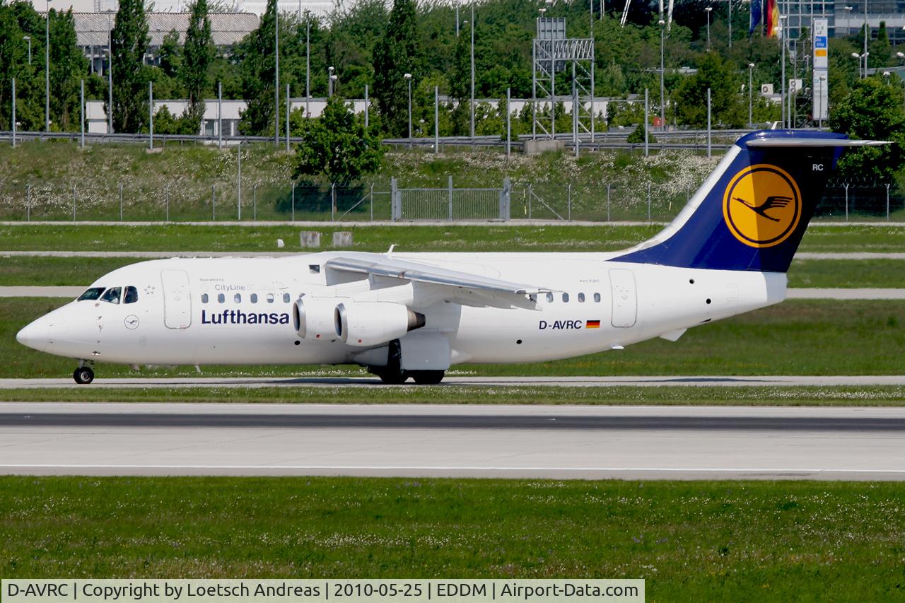 D-AVRC, 1994 British Aerospace Avro 146-RJ85 C/N E.2251, City Line