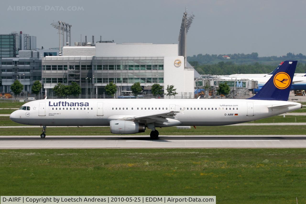 D-AIRF, 1994 Airbus A321-131 C/N 0493, named 