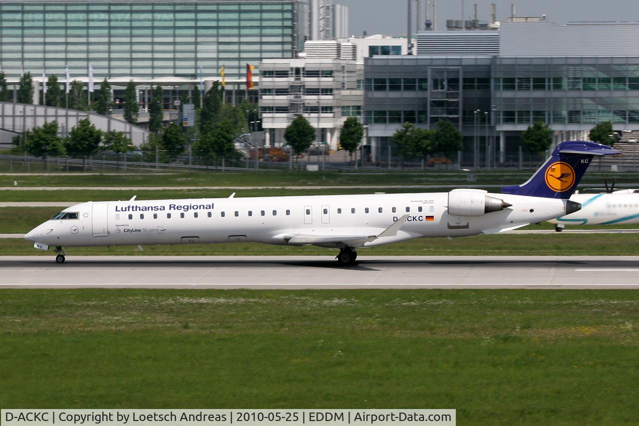 D-ACKC, 2006 Bombardier CRJ-900LR (CL-600-2D24) C/N 15078, DLH Regional / Cityline