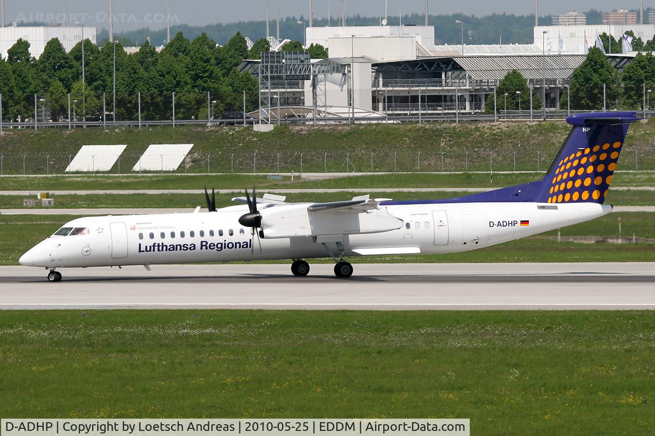D-ADHP, 1998 De Havilland Canada DHC-8-402 Dash 8 C/N 4003, DLH Regional / Augsburg Airways