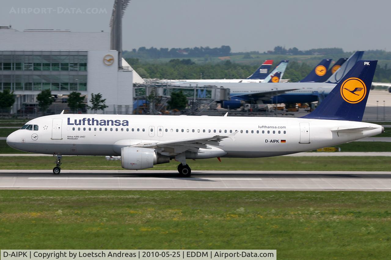 D-AIPK, 1989 Airbus A320-211 C/N 0093, named 
