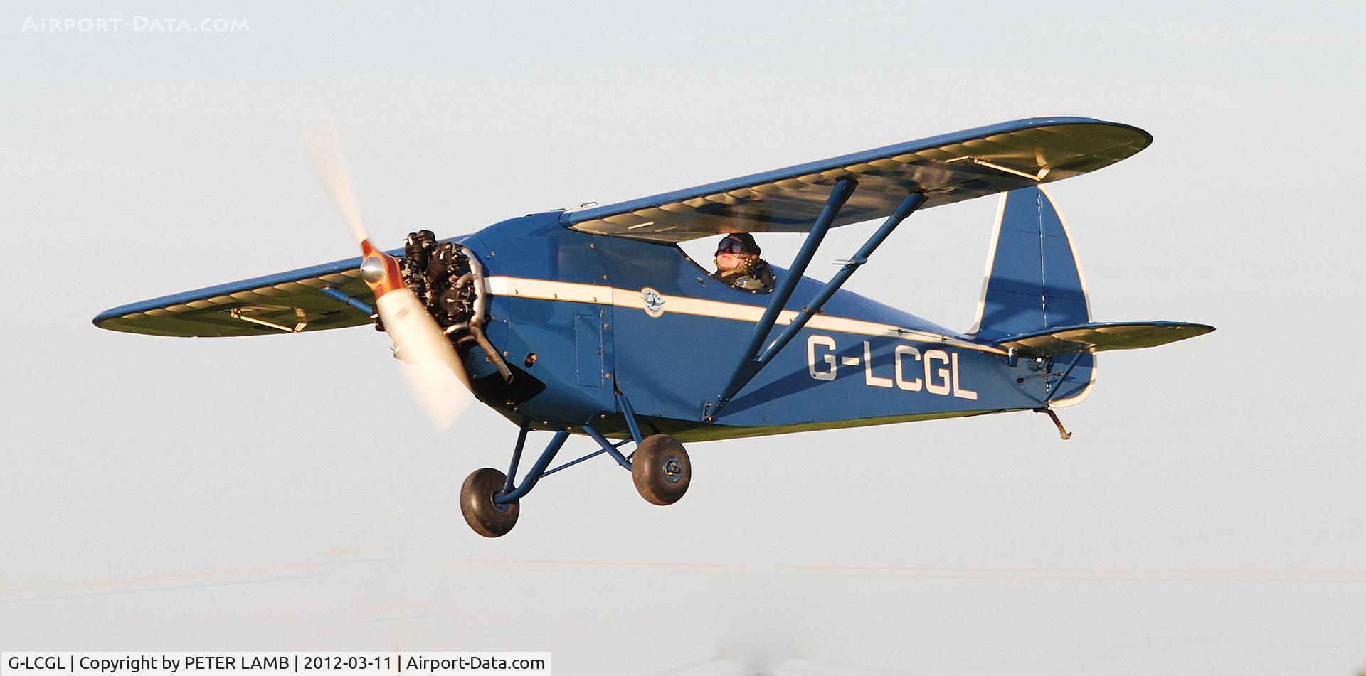 G-LCGL, 1993 Comper CLA7 Swift Replica C/N PFA 103-11089, Photo taken at Breighton E.Yorks