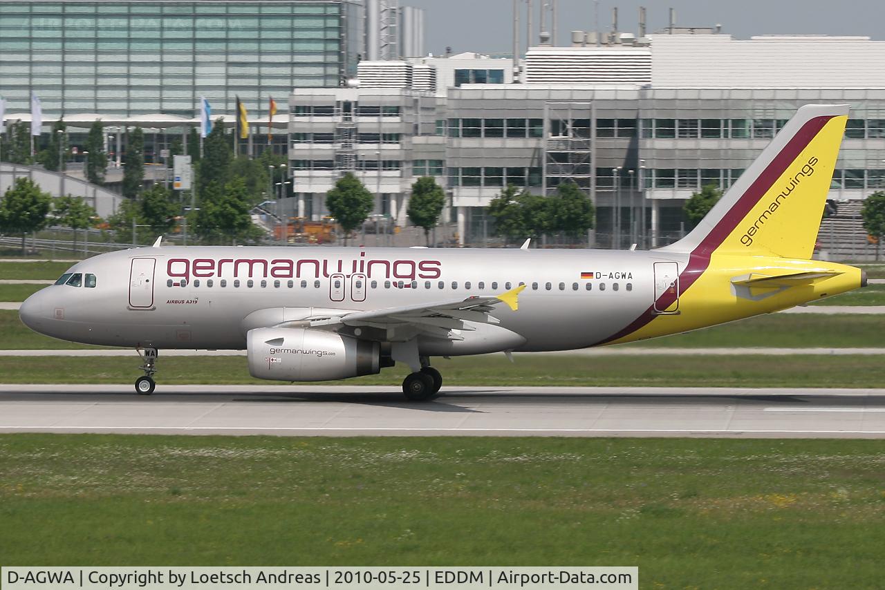 D-AGWA, 2006 Airbus A319-132 C/N 2813, Germanwings