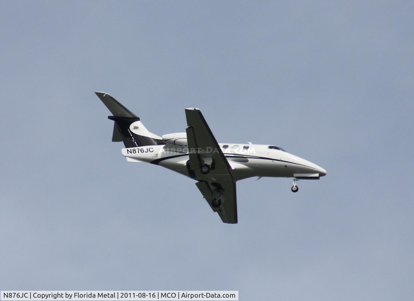 N876JC, 2009 Embraer EMB-500 Phenom 100 C/N 50000075, Phenom 100