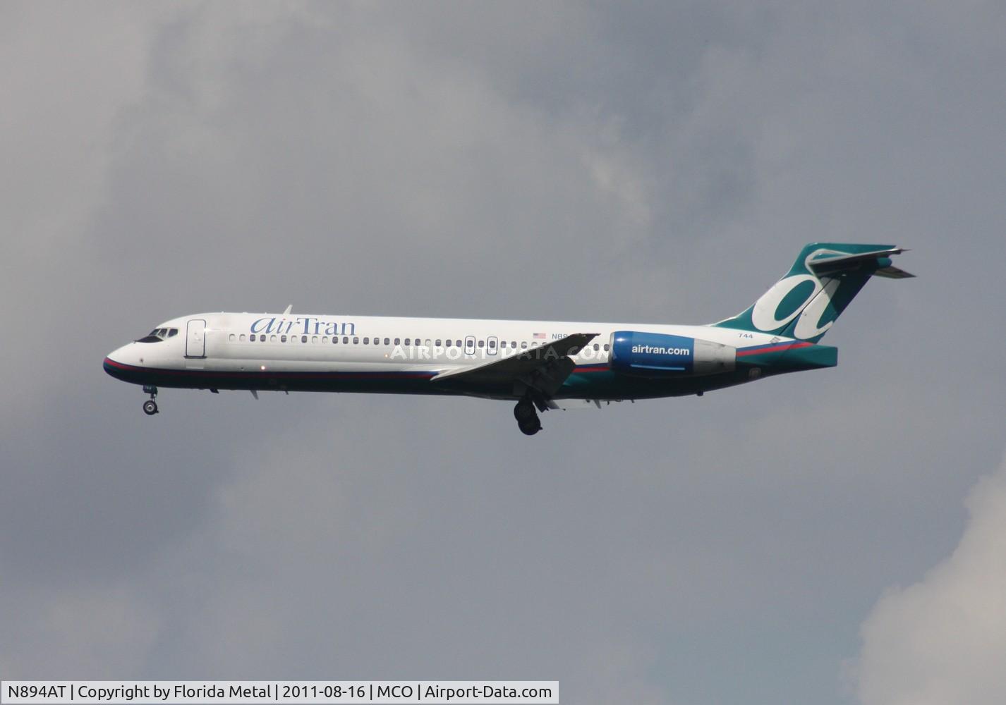 N894AT, 2004 Boeing 717-200 C/N 55046, Air Tran 717